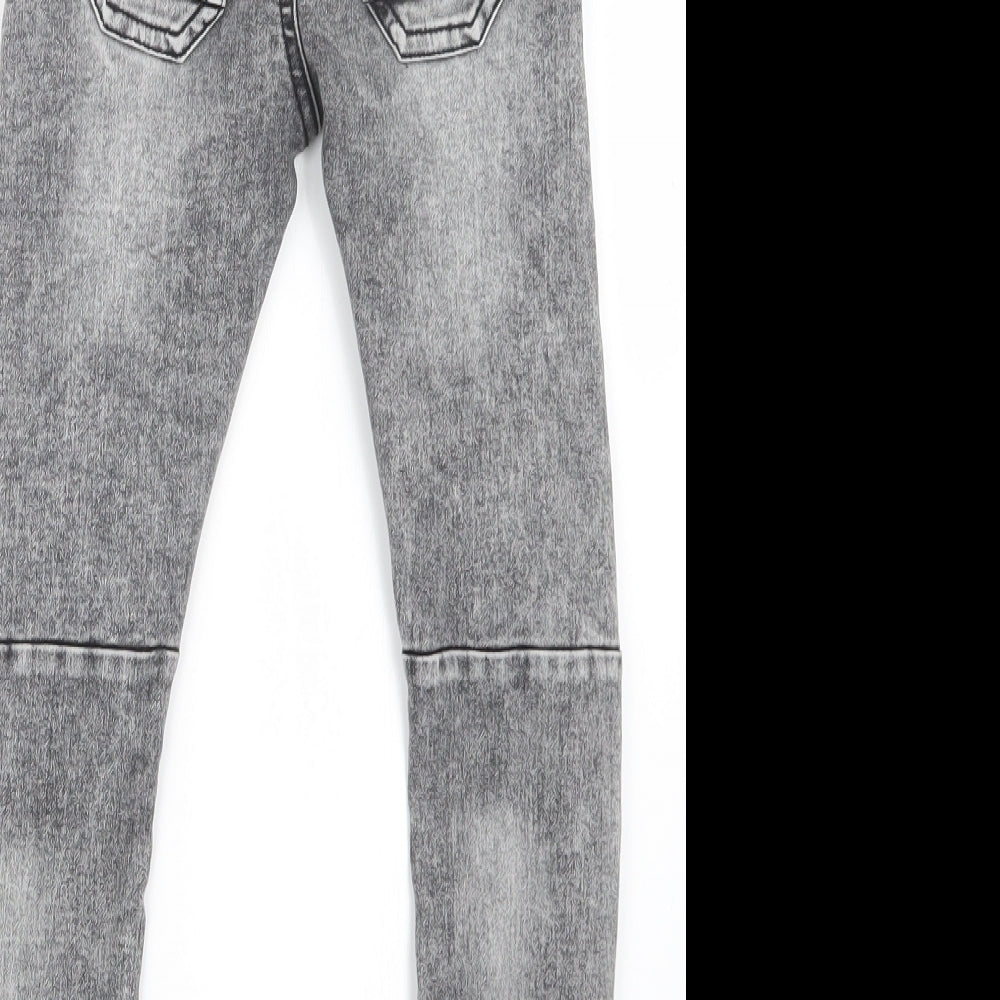 M&Co Boys Grey  Denim Straight Jeans Size 4-5 Years