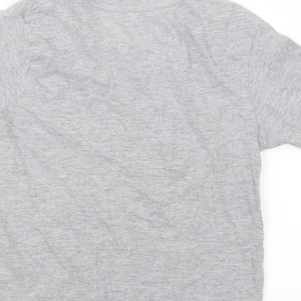 Pep&Co Boys Grey   Basic T-Shirt Size 5-6 Years