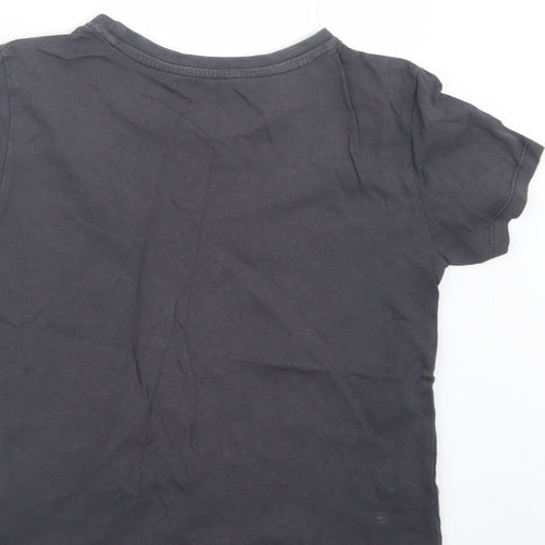 Primark Boys Grey   Basic T-Shirt Size 5-6 Years