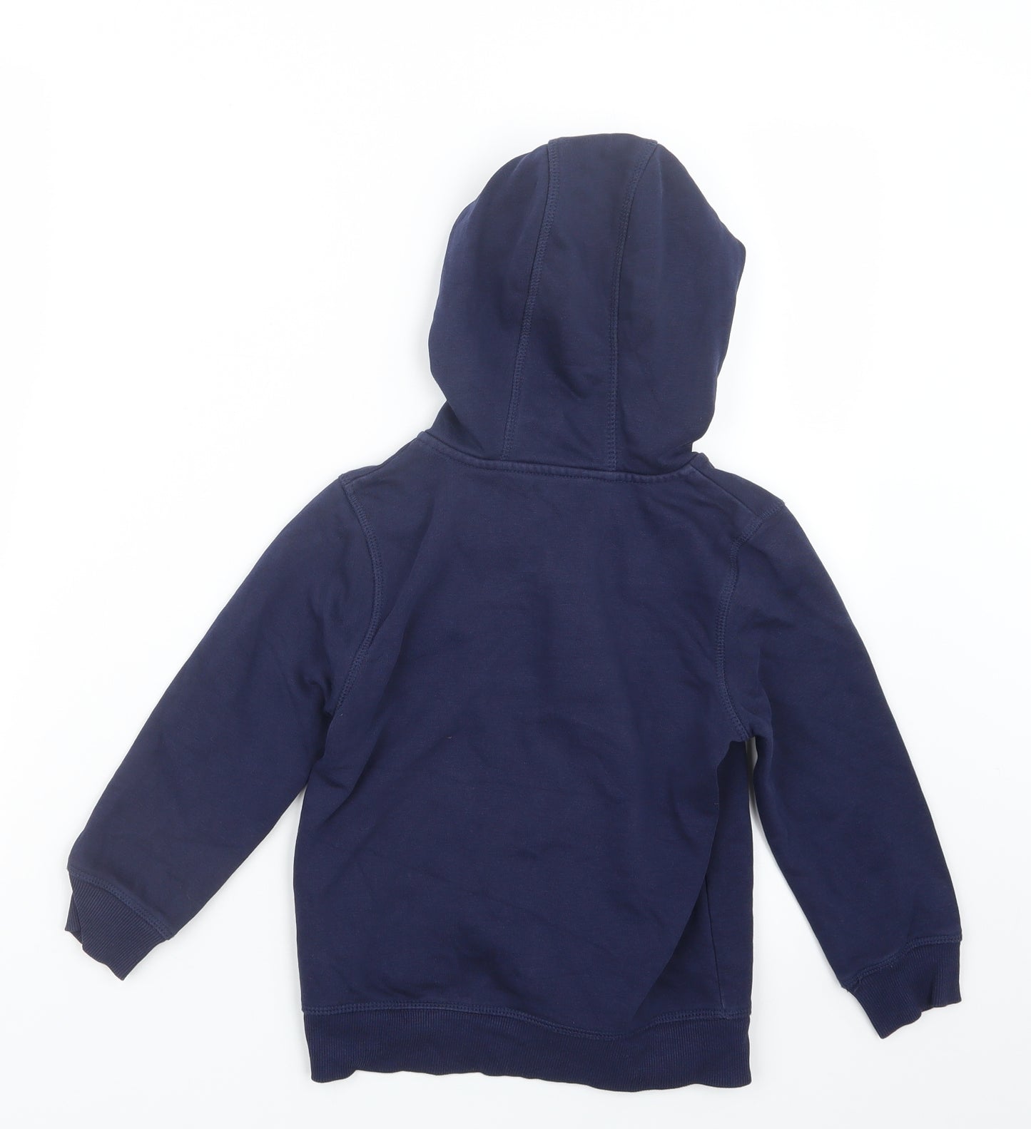 George Boys Blue   Full Zip Hoodie Size 4-5 Years