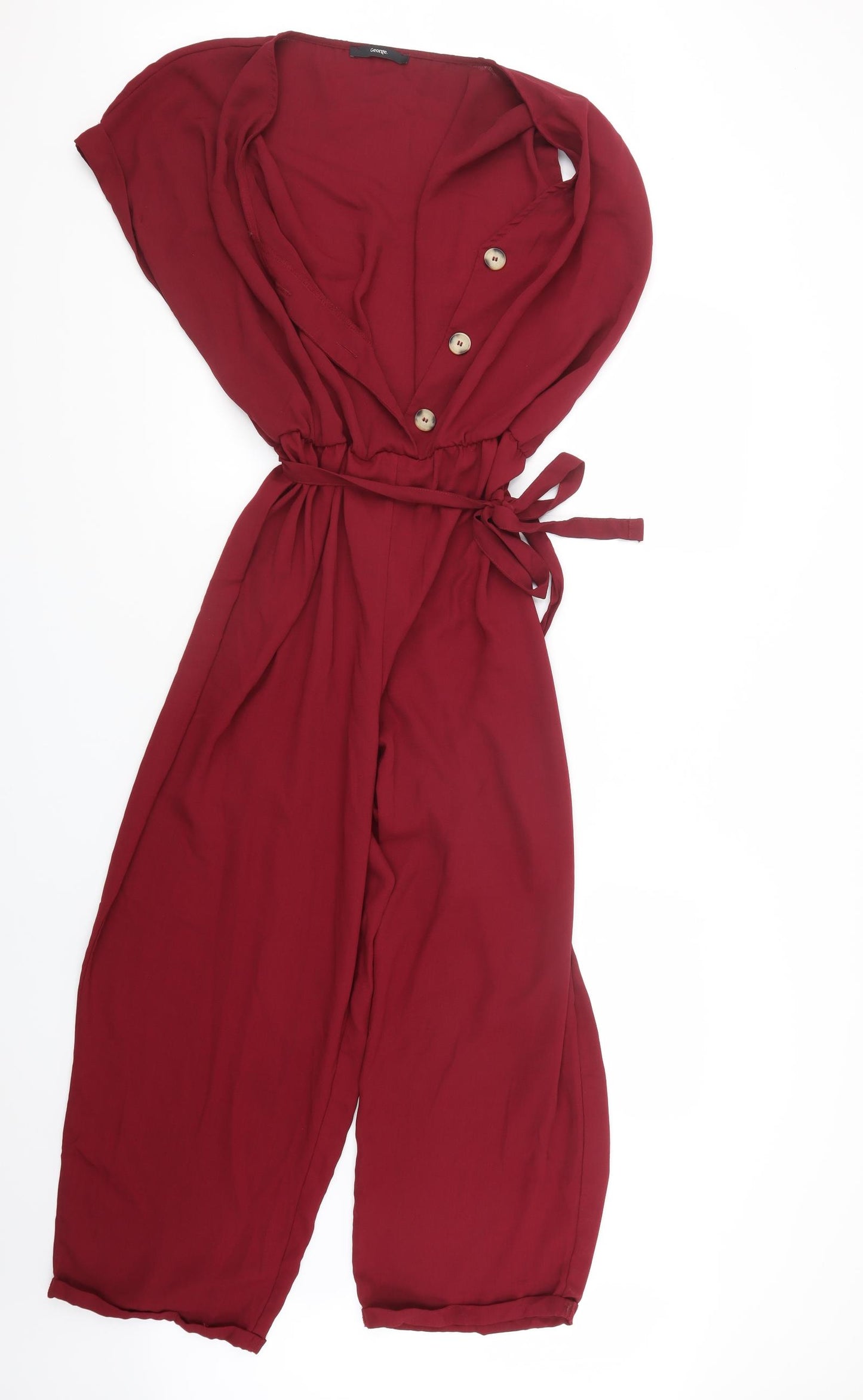 George Womens Purple   Jumpsuit One-Piece Size 18 L25 in