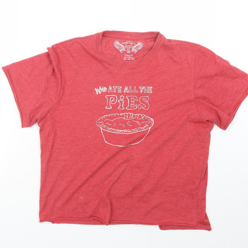 NEXT Womens Red   Basic T-Shirt Size M