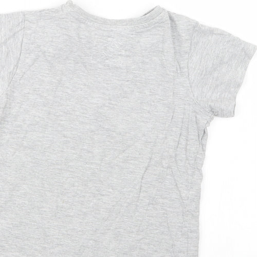 Matalan Boys Grey   Basic T-Shirt Size 6 Years