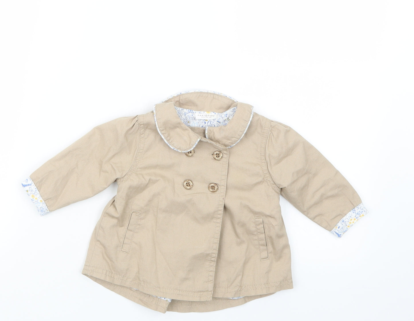 NEXT Girls Beige   Jacket  Size 3-6 Months