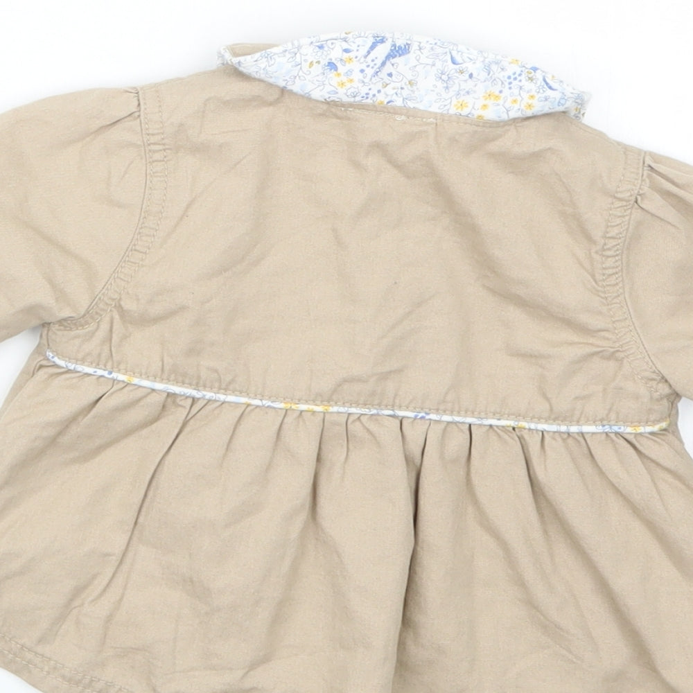 NEXT Girls Beige   Jacket  Size 3-6 Months
