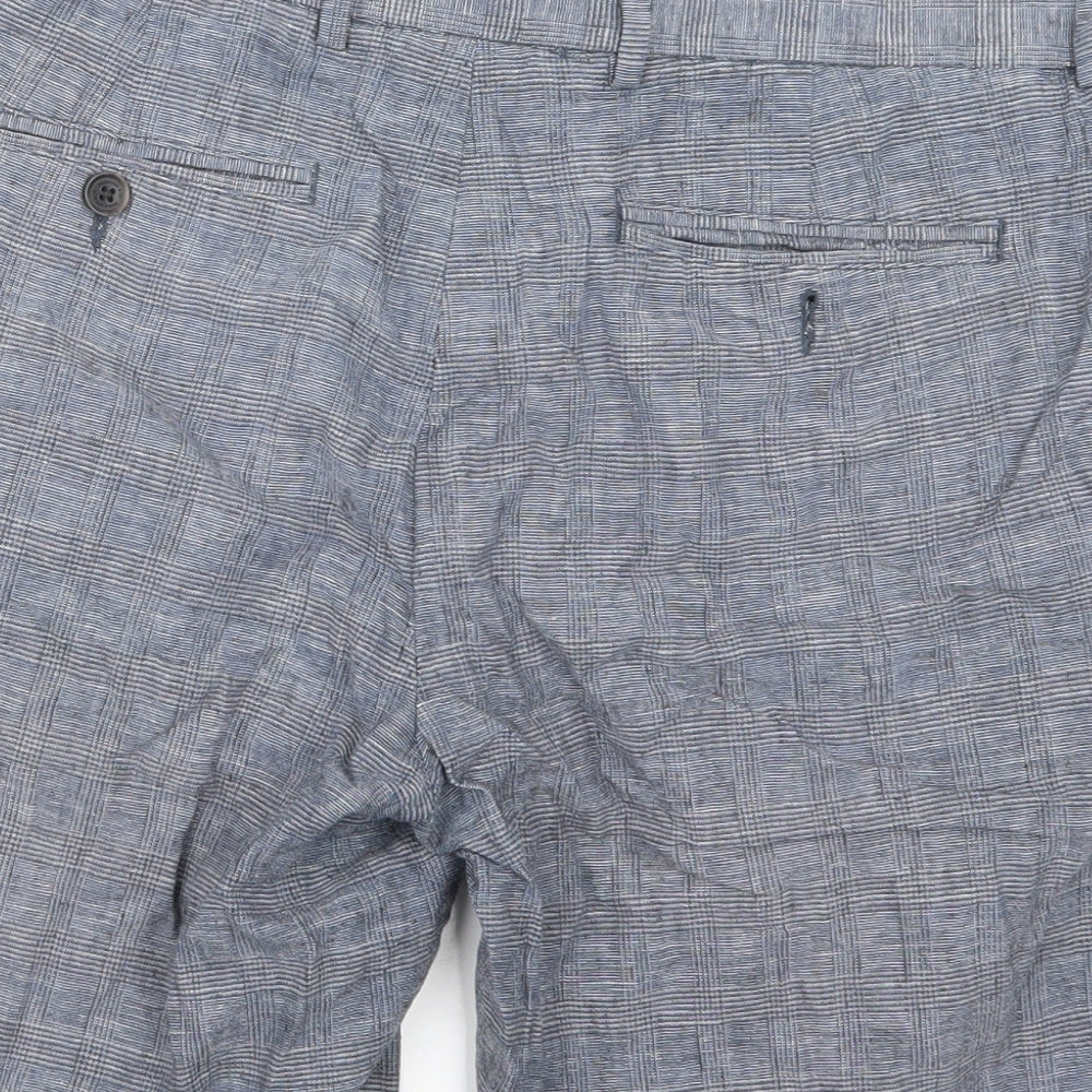 Hammond & Co Mens Blue   Cargo Shorts Size 34 in