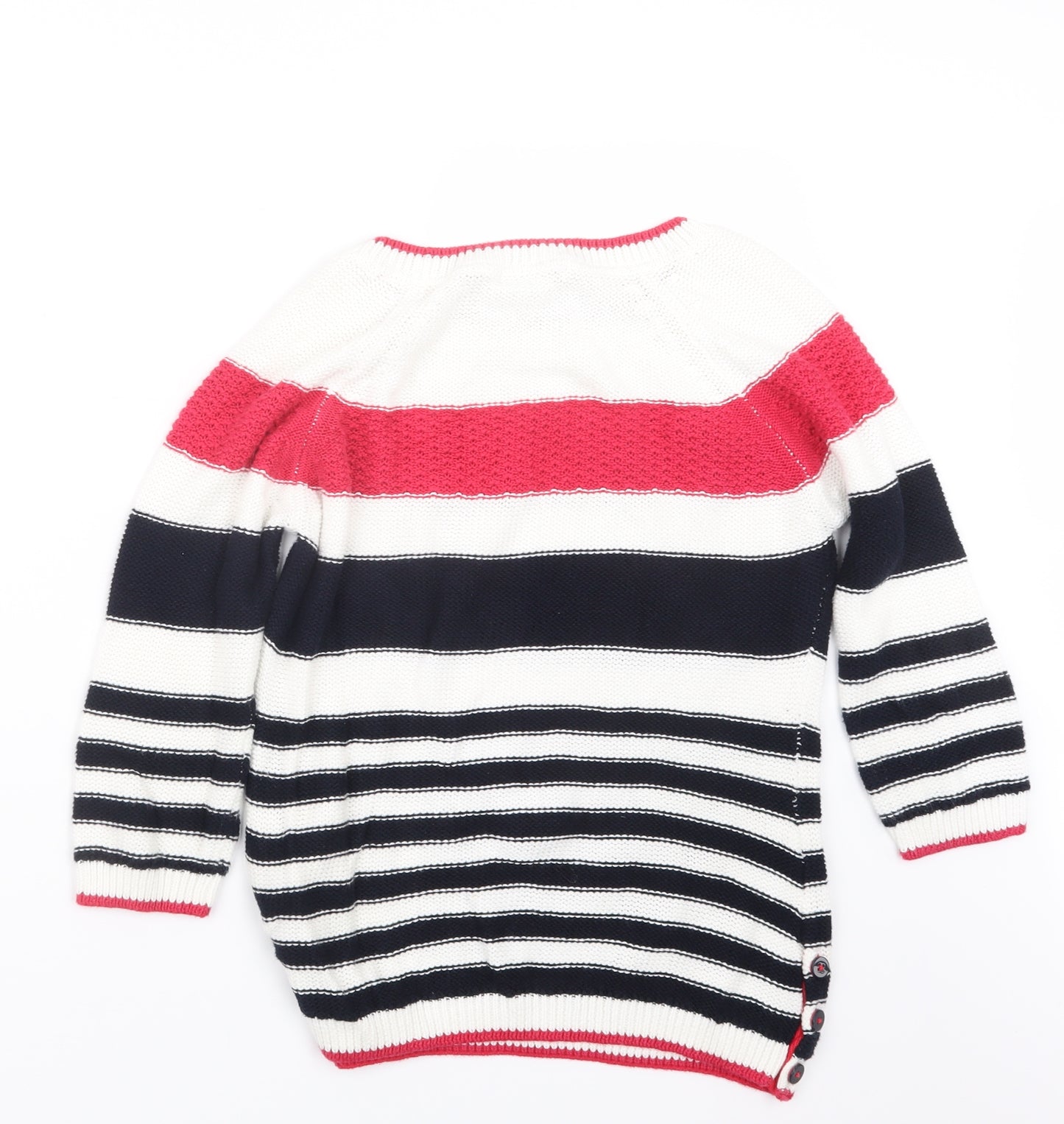 Per Una Womens Blue  Knit Pullover Jumper Size 10