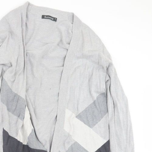 Bonmarché Womens Grey  Knit Cardigan Jumper Size S