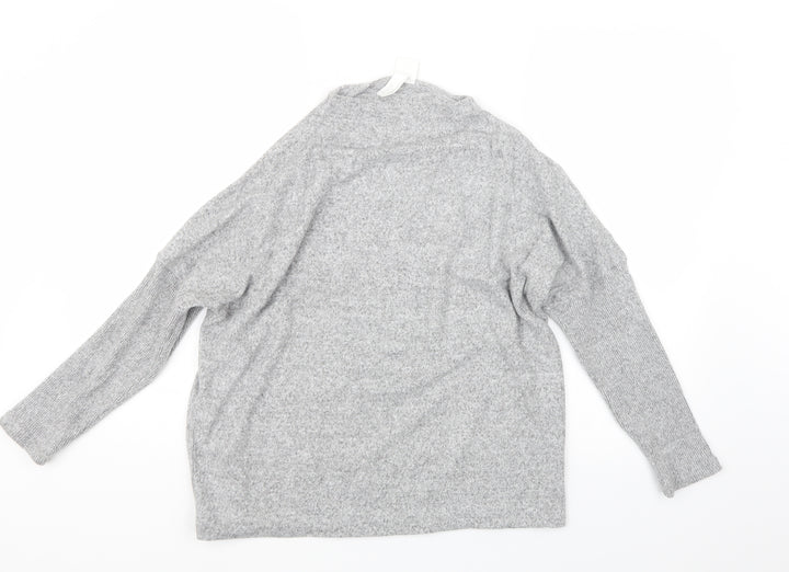 H&M Womens Grey   Pullover Jumper Size M