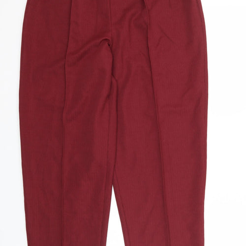 Paula W Womens Red   Trousers  Size 18 L27 in