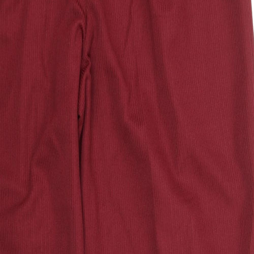 Paula W Womens Red   Trousers  Size 18 L27 in