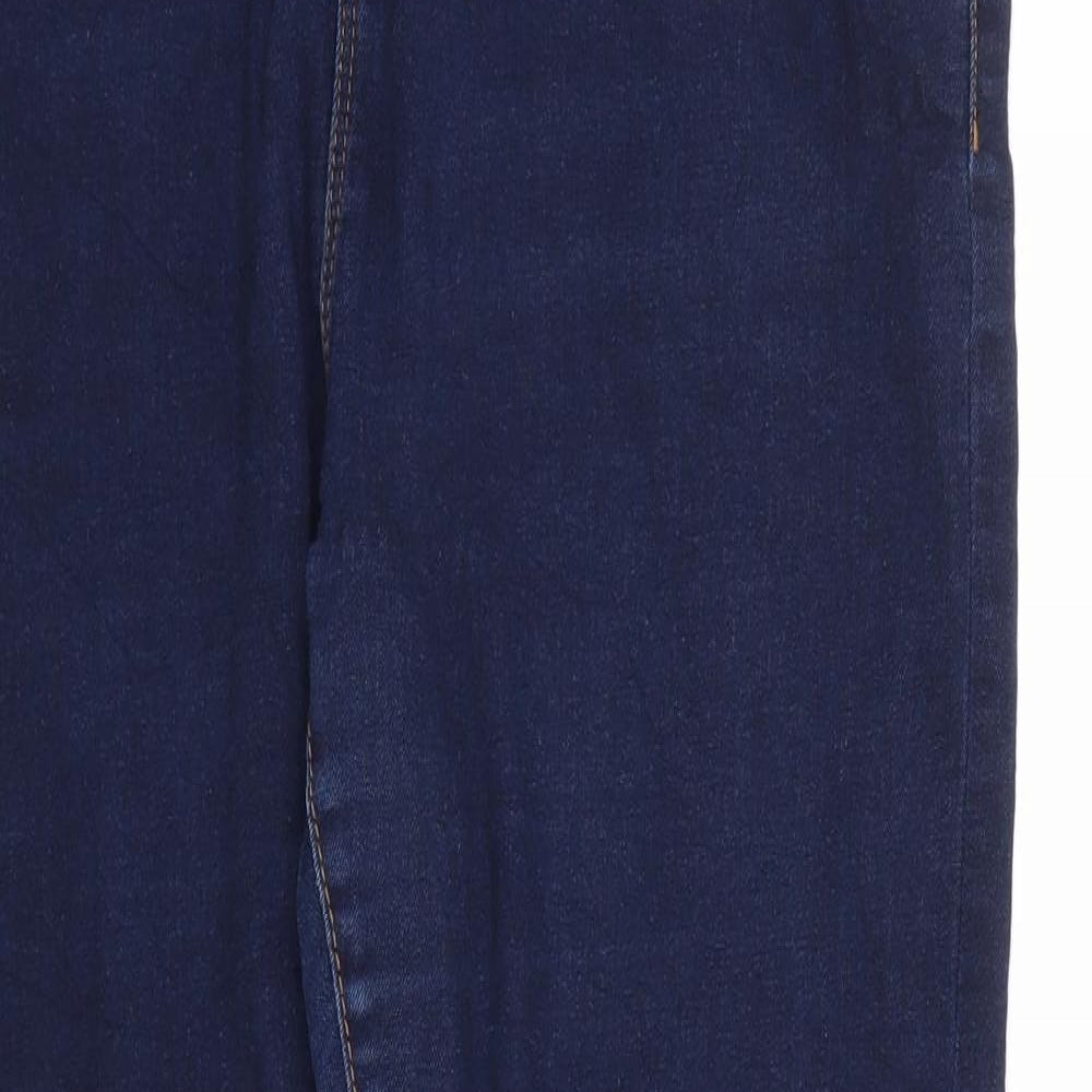 DenimCo Womens Blue  Denim Skinny Jeans Size 16 L27 in