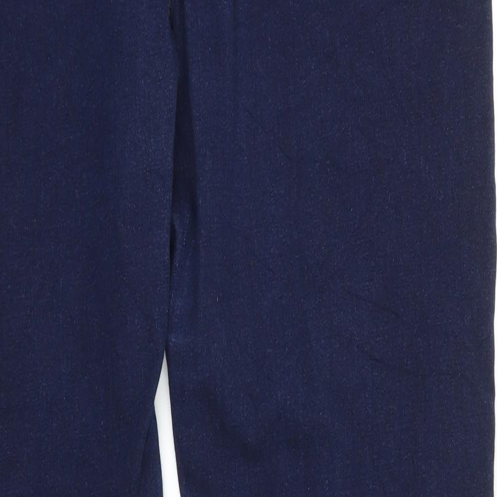 DenimCo Womens Blue  Denim Skinny Jeans Size 16 L27 in