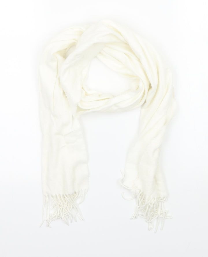 Preworn Girls Ivory Scarf Scarves & Wraps One Size