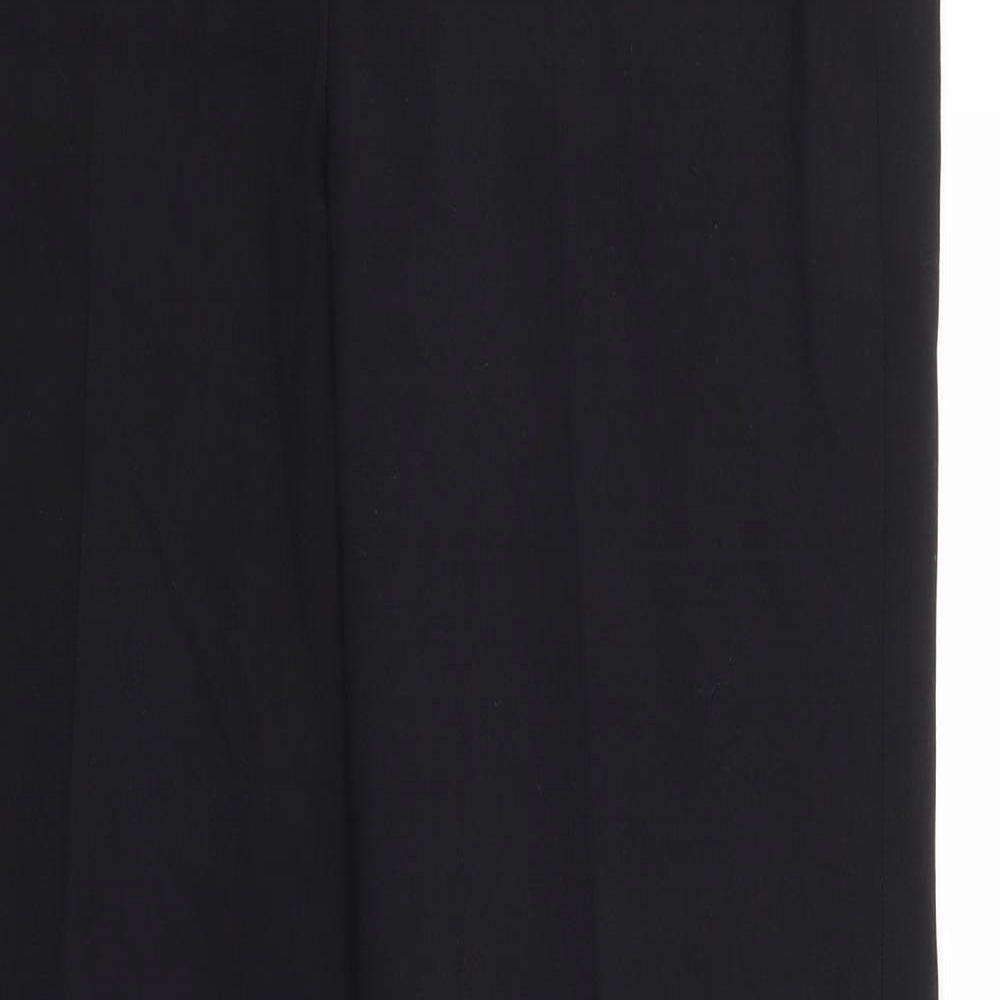 George Womens Black   Trousers  Size 8 L29 in