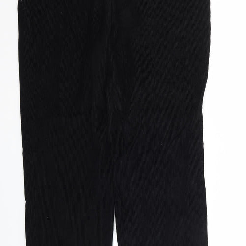 Marks and Spencer Mens Black  Corduroy Trousers   L29 in