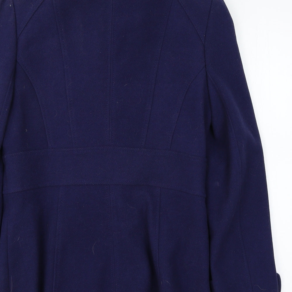 F&F Womens Blue   Pea Coat Coat Size 14