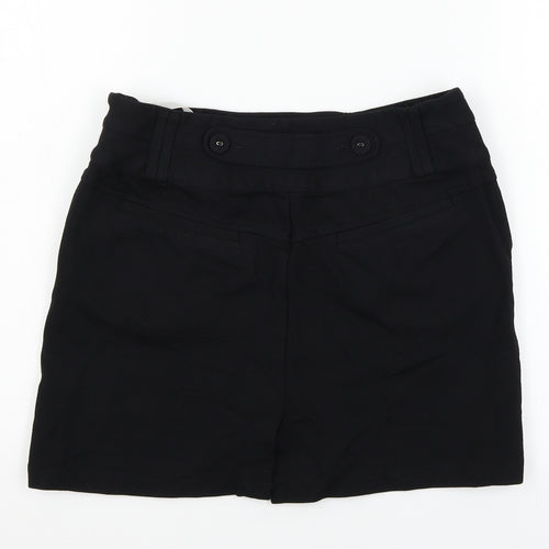 NEXT Womens Black  Jersey Mini Skirt Size 12