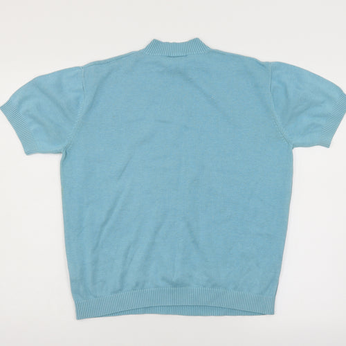 Eastex Womens Blue  Knit Pullover Jumper Size 16