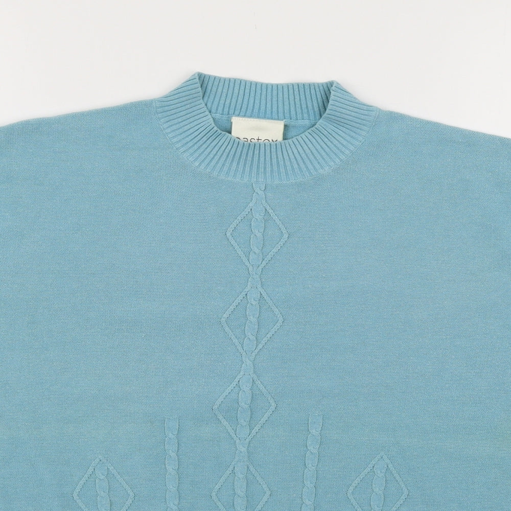 Eastex Womens Blue  Knit Pullover Jumper Size 16