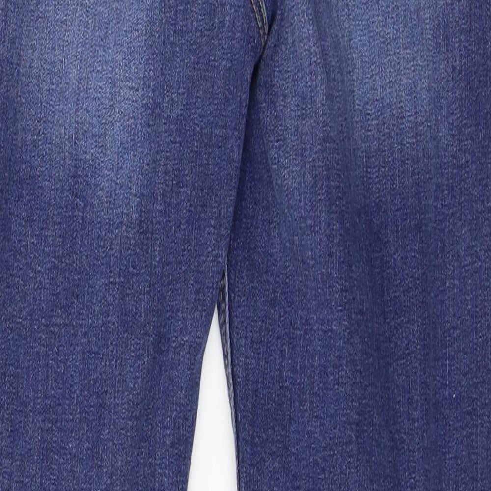 Denim & Co. Womens Blue  Denim Skinny Jeans Size 10 L28 in