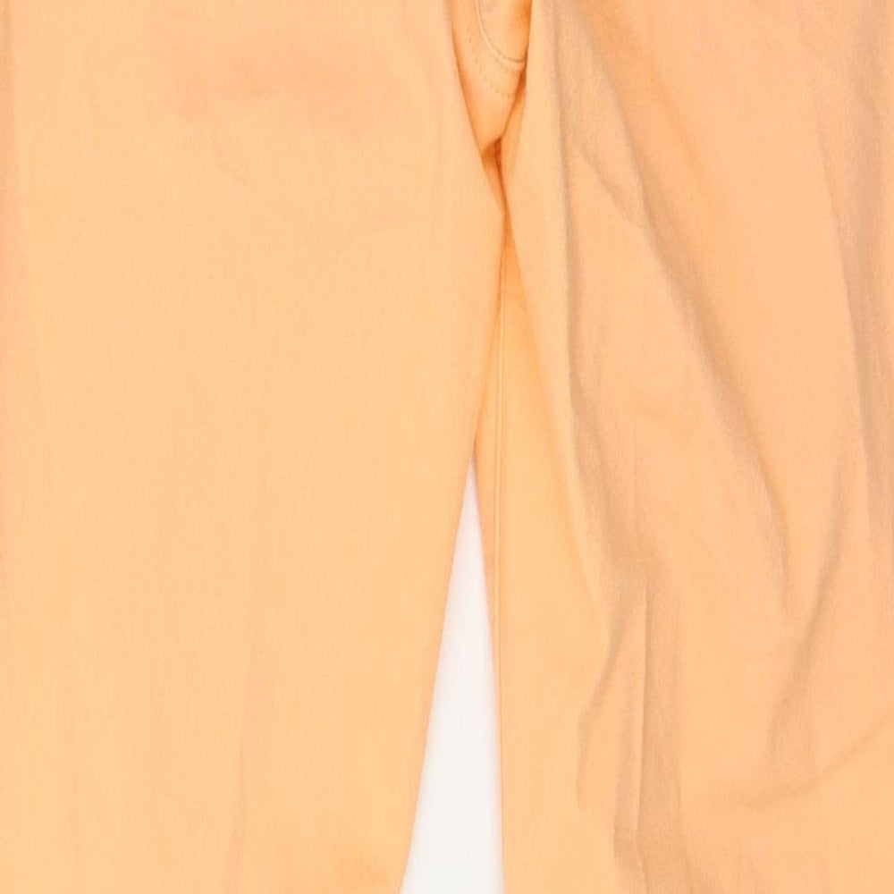 Marks and Spencer Womens Orange  Denim Jegging Jeans Size 10 L28 in