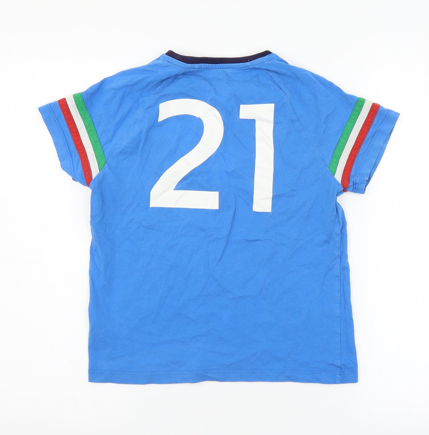 NEXT Boys Blue  Jersey Basic T-Shirt Size 11 Years  - Italia