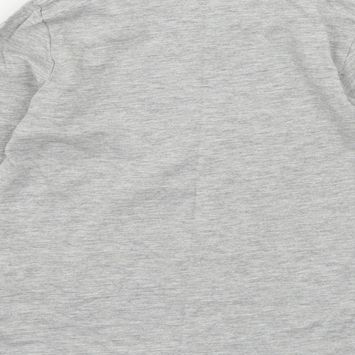 Matalan Boys Grey  Jersey Basic T-Shirt Size 6 Years  - Urban