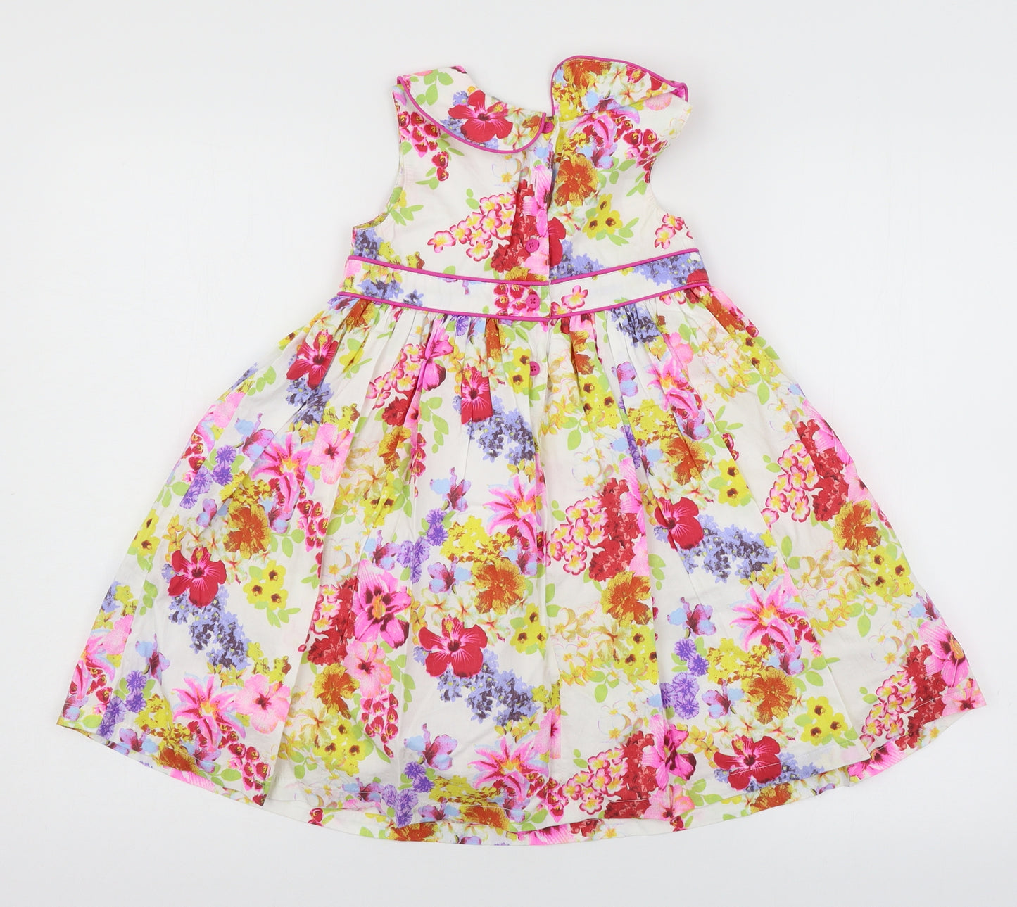 TU Girls Multicoloured Floral  Fit & Flare  Size 4-5 Years