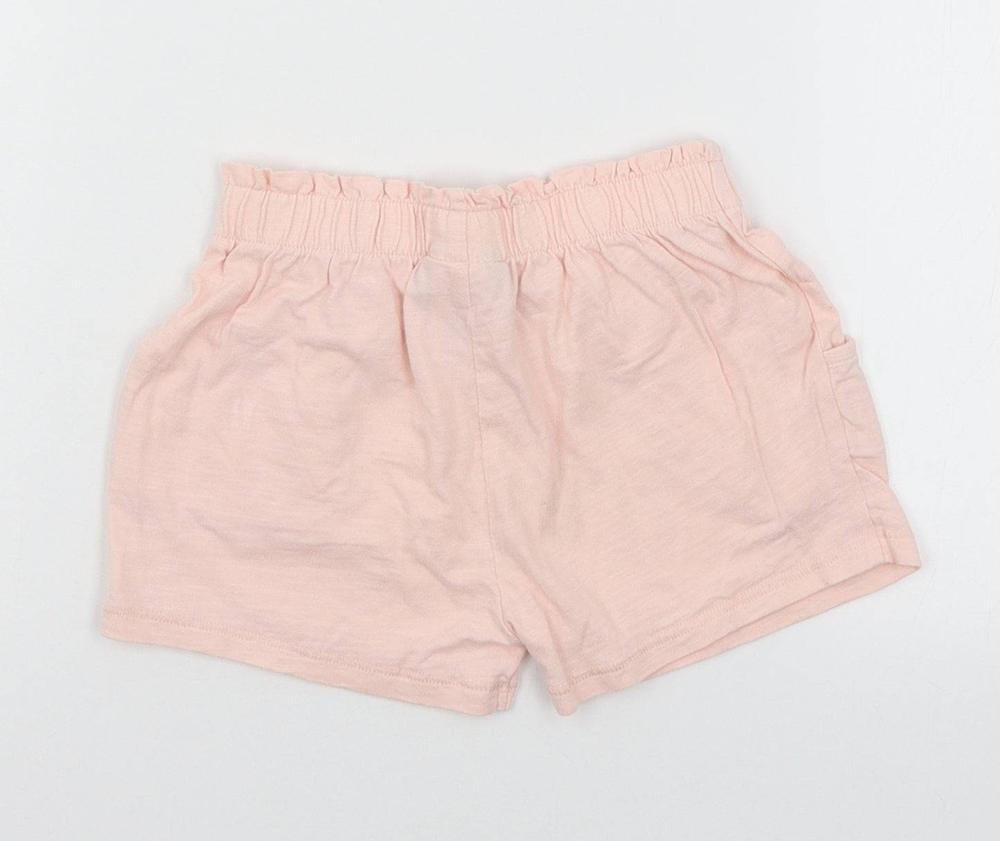 NEXT Girls Pink  Jersey Sweat Shorts Size 4-5 Years