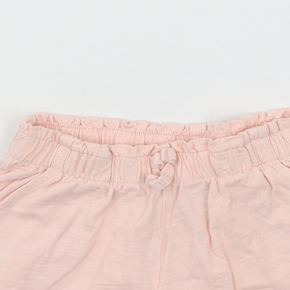 NEXT Girls Pink  Jersey Sweat Shorts Size 4-5 Years