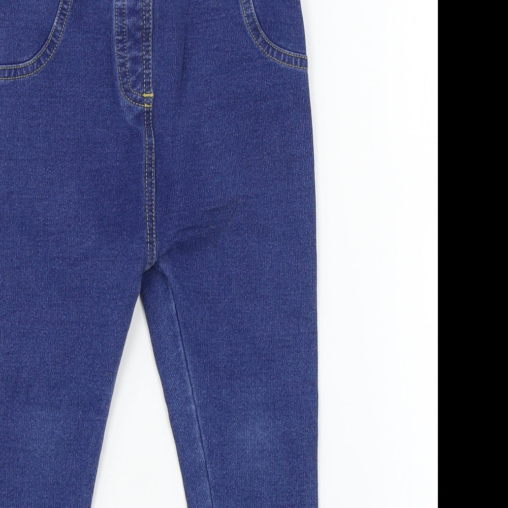 Marks and Spencer Girls Blue  Denim Jegging Jeans Size 4-5 Years