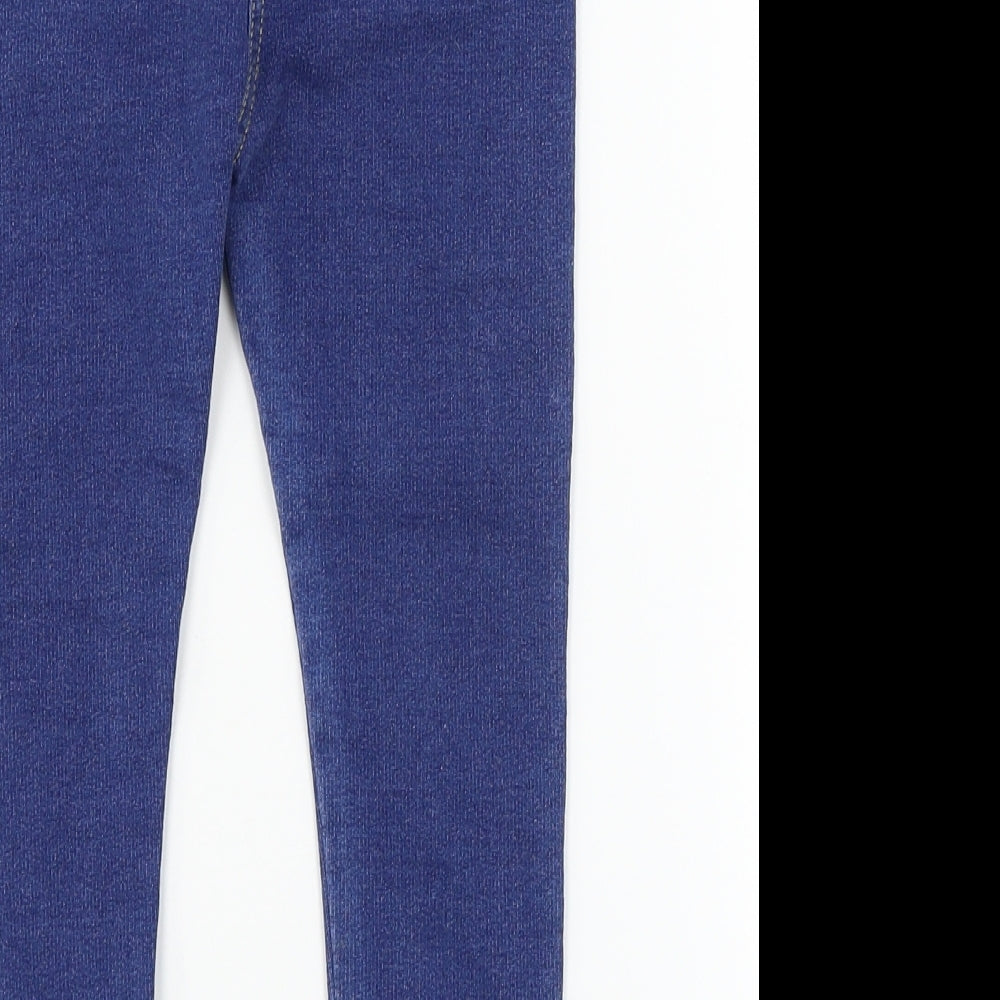 Marks and Spencer Girls Blue  Denim Jegging Jeans Size 4-5 Years