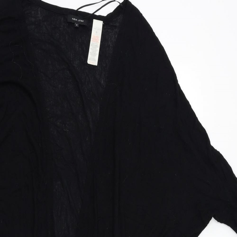 New Look Womens Black  Knit Cardigan Jumper Size S