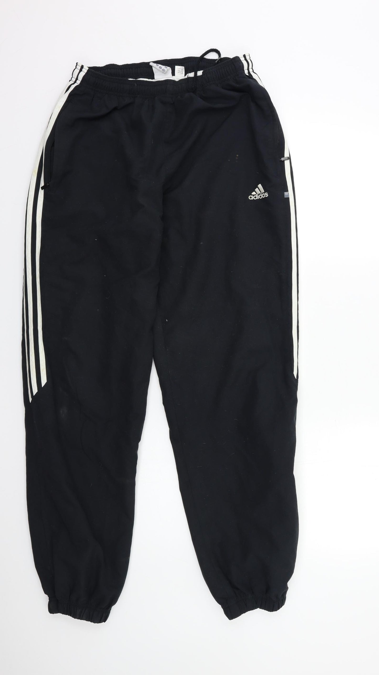adidas Mens Black   Sweatpants Trousers Size 34 in L31 in