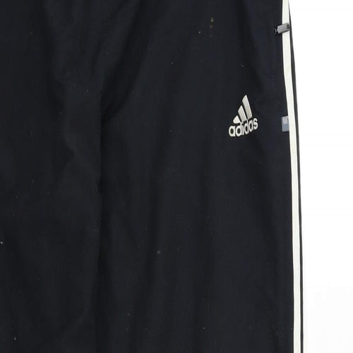 adidas Mens Black   Sweatpants Trousers Size 34 in L31 in