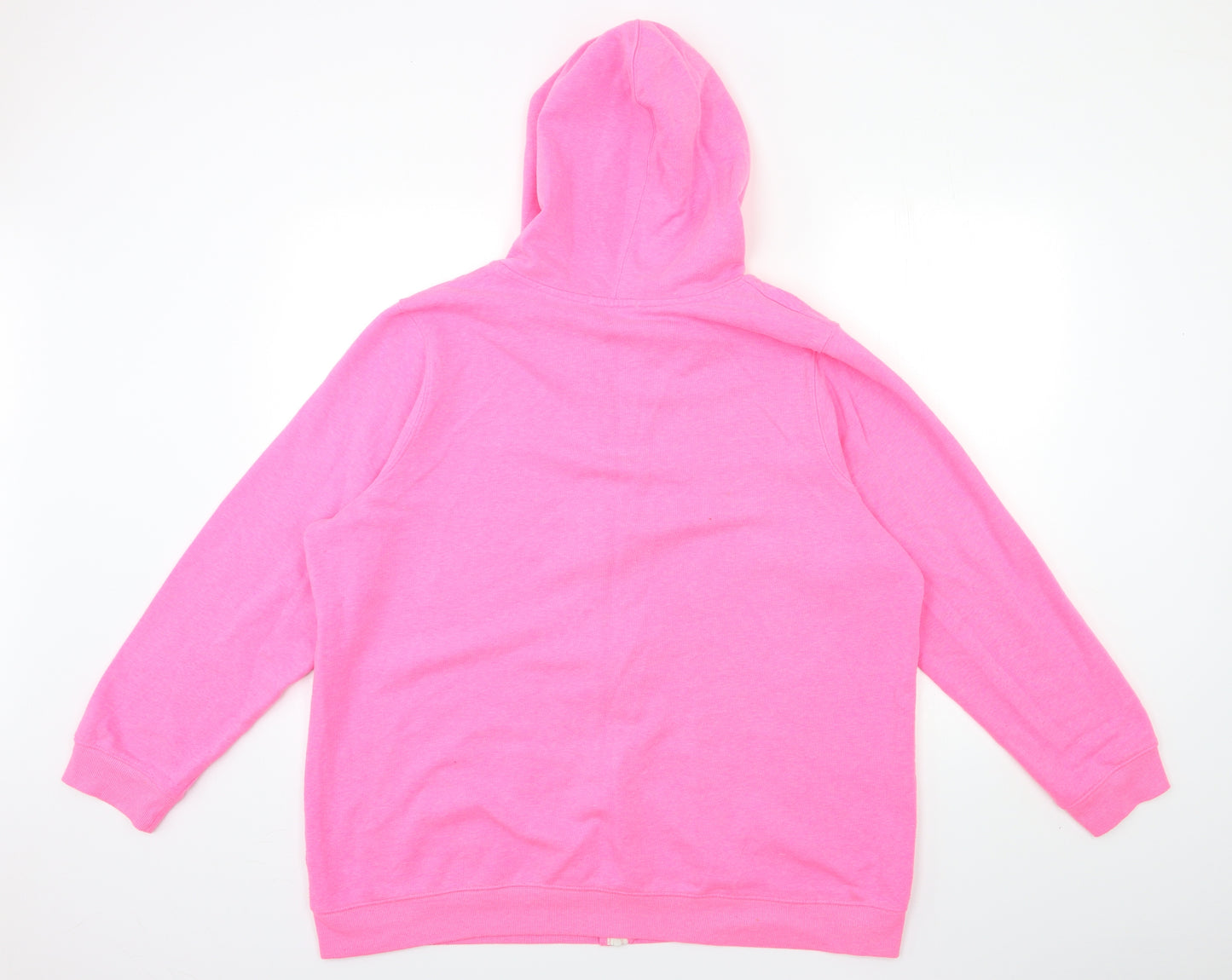 George Womens Pink   Full Zip Hoodie Size 22