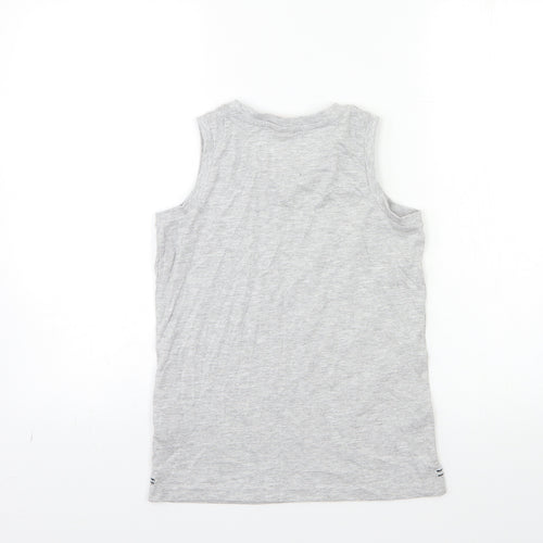 Slazenger Boys Grey   Basic T-Shirt Size 9-10 Years