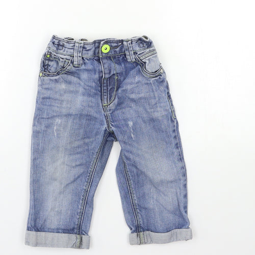 NEXT Baby Blue  Denim Snow Pants Jeans Size 12-18 Months