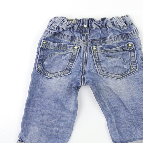NEXT Baby Blue  Denim Snow Pants Jeans Size 12-18 Months