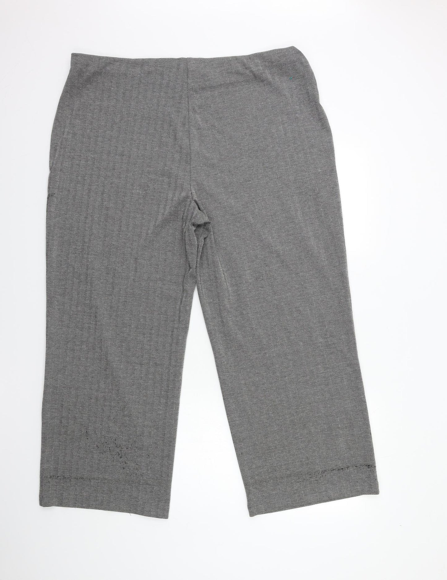 Marks and Spencer Womens Green   Trousers  Size 22 L28 in