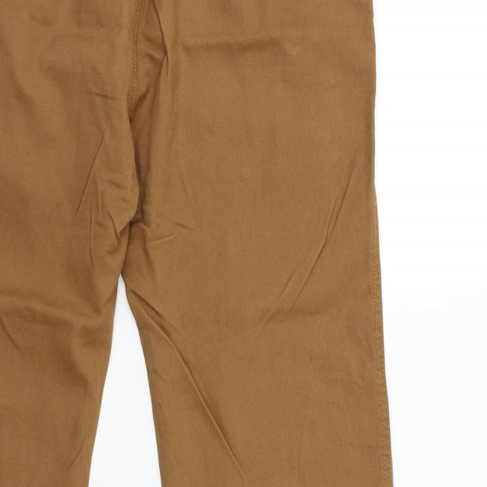 Denim & Co. Mens Brown   Chino Trousers Size 32 in L30 in