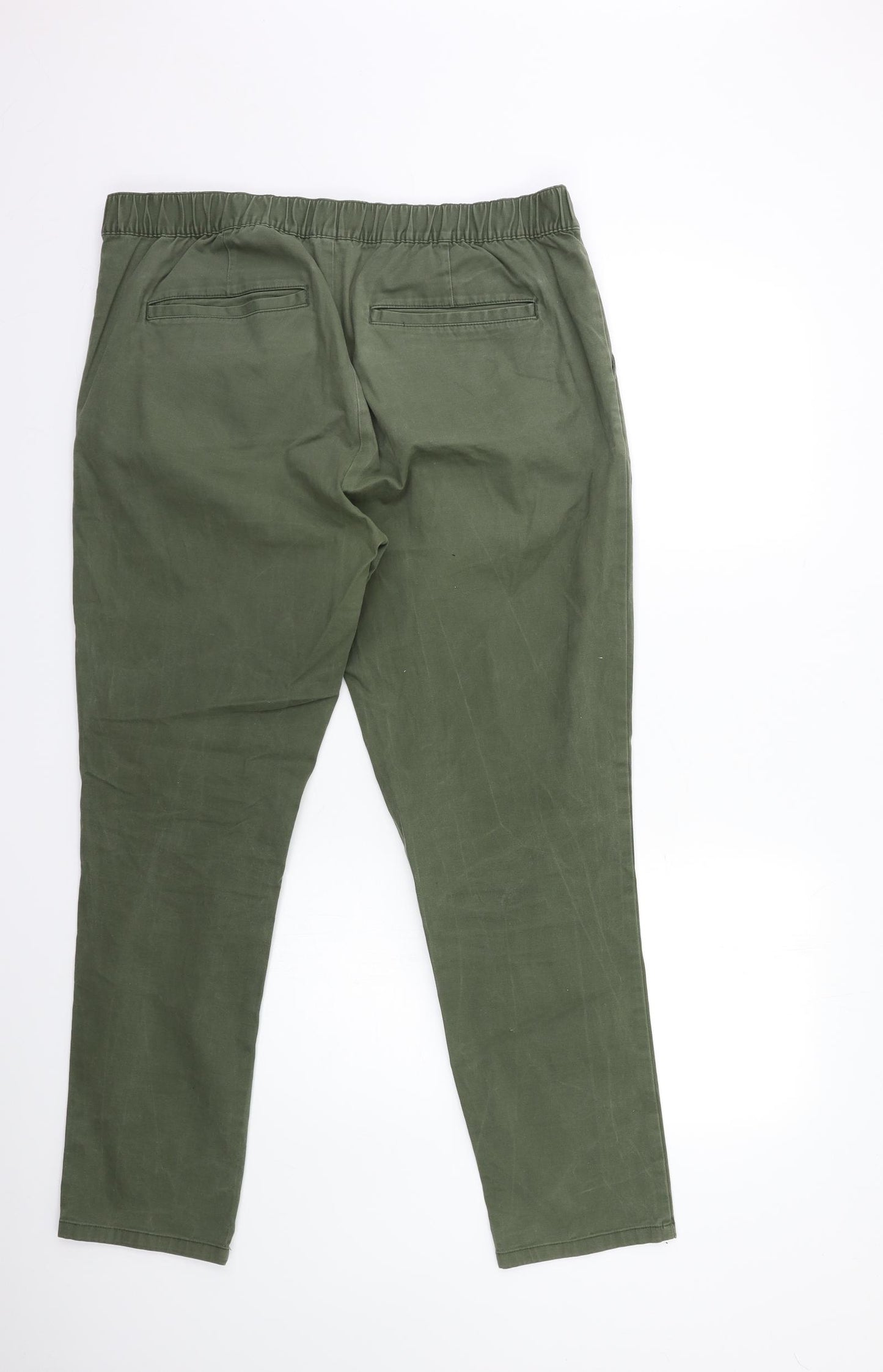 ASOS Mens Green   Chino Trousers Size 36 in L34 in
