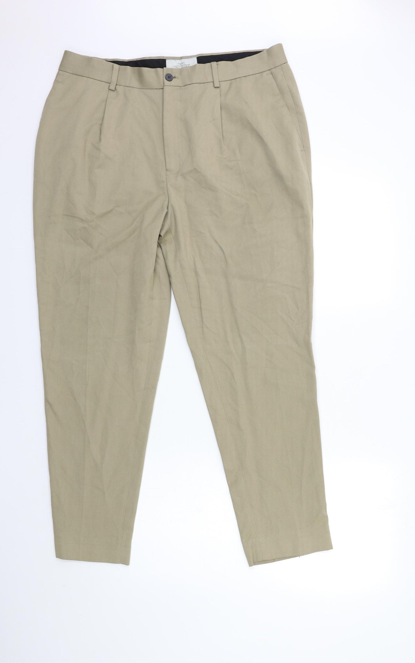 NEXT Mens Beige   Trousers  Size 34 in L28 in