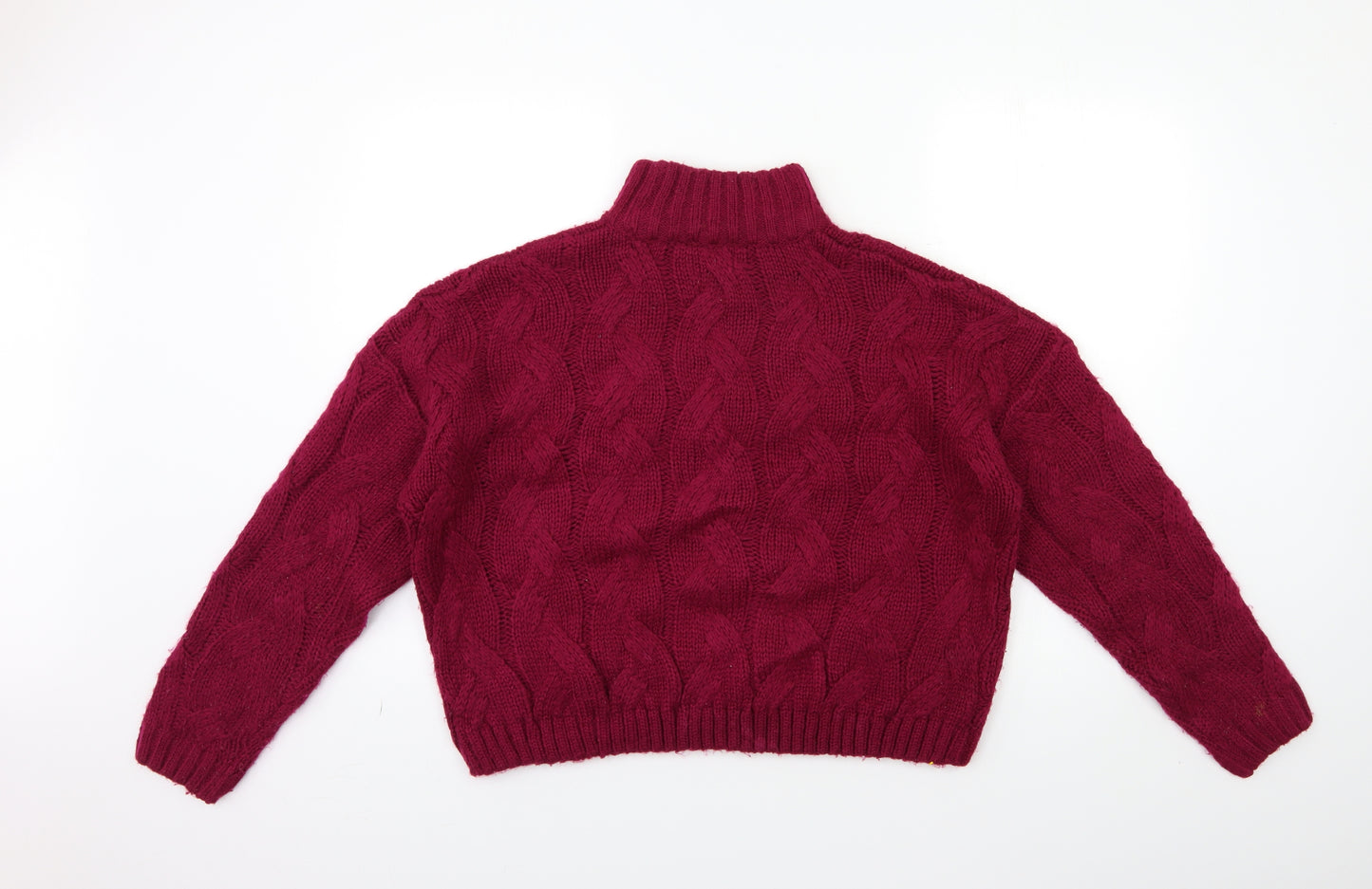 M&Co Womens Pink  Knit Pullover Jumper Size 12