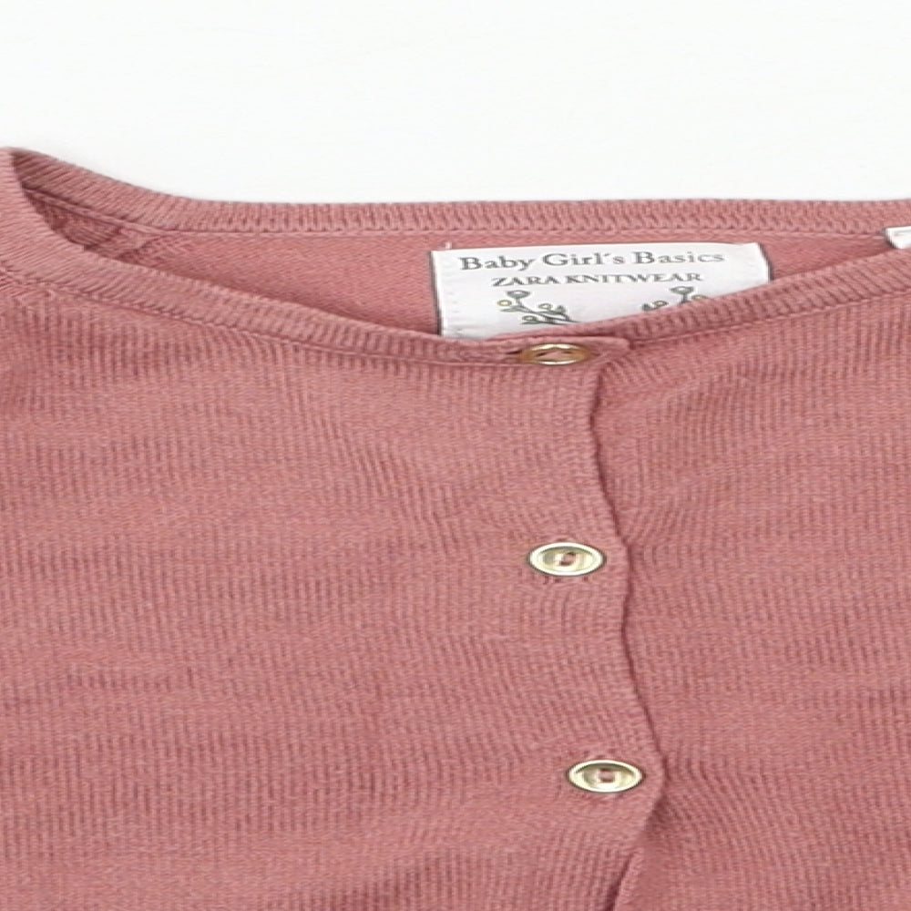 Zara Baby Pink   Cardigan Jumper Size 18-24 Months