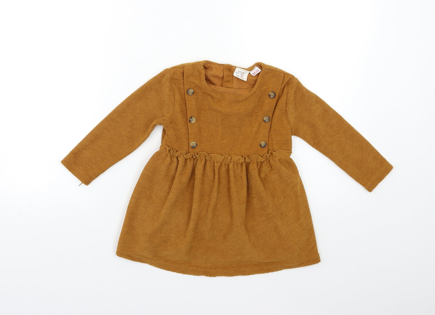 Zara Baby Brown   Fit & Flare  Size 24 Months