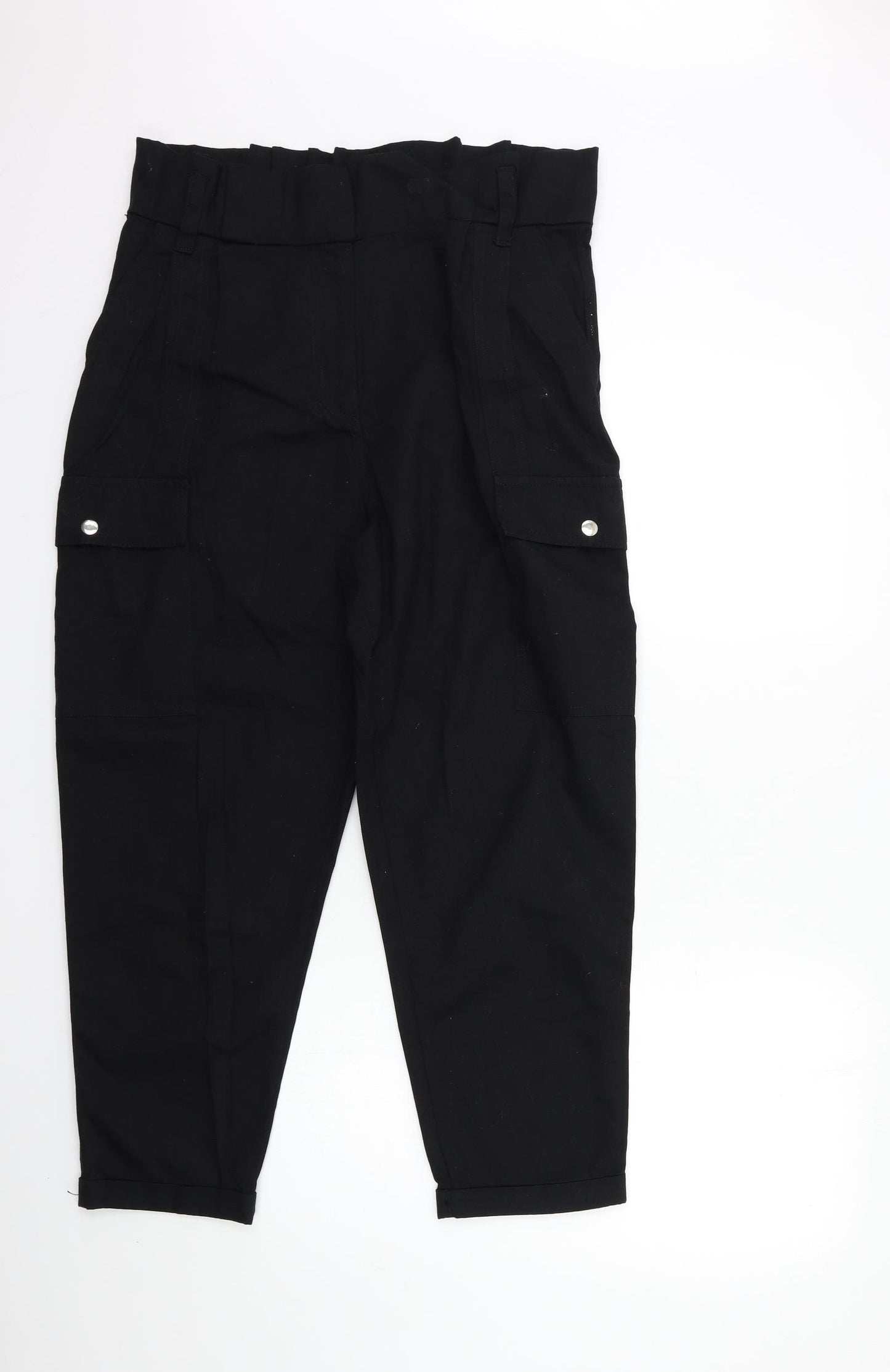 innocence Womens Black   Cargo Trousers Size 18 L25 in