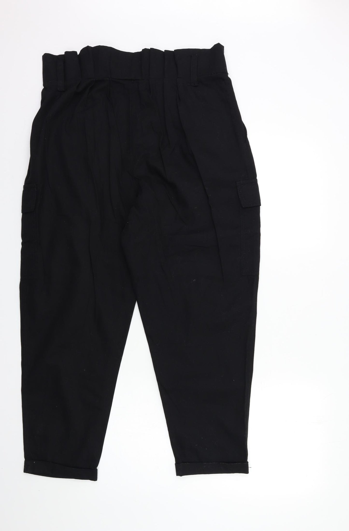 innocence Womens Black   Cargo Trousers Size 18 L25 in