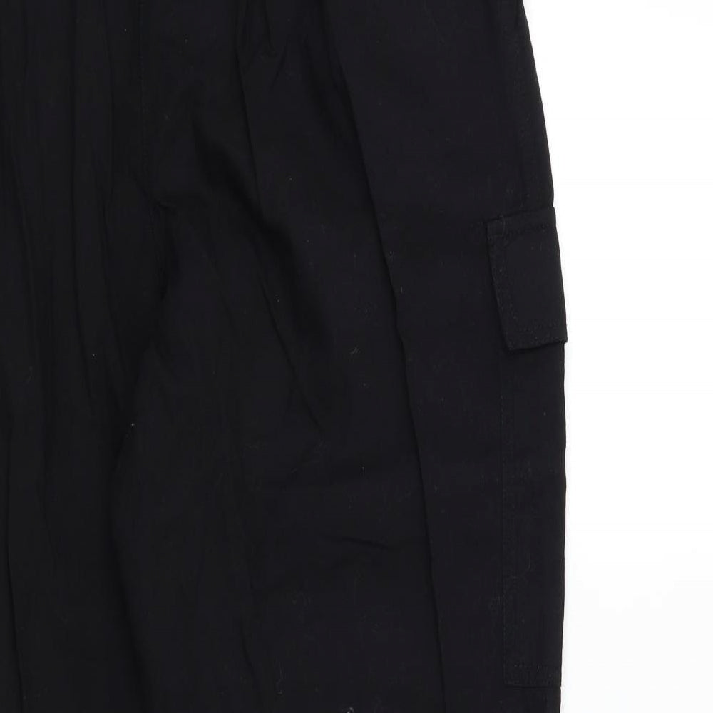 innocence Womens Black   Cargo Trousers Size 18 L25 in
